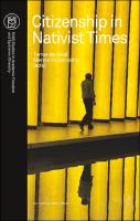 Citizenship in Nativist Times – cover