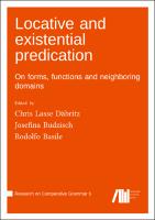 Locative and existential predication – cover