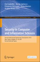 Security in Computer and Information Sciences